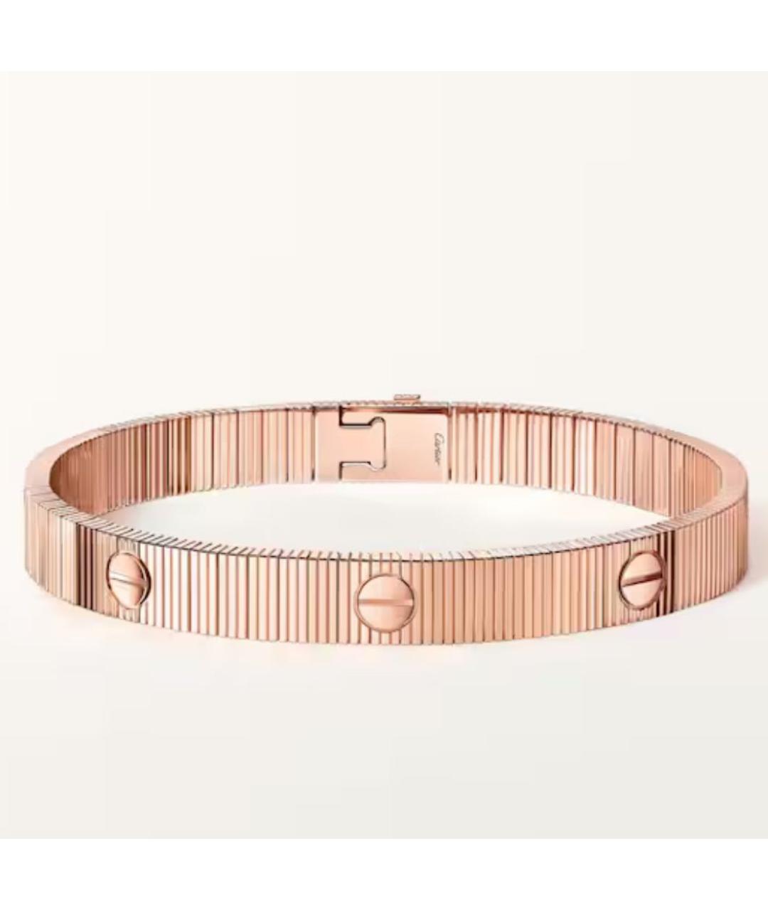 CARTIER Золотой браслет из розового золота, фото 5