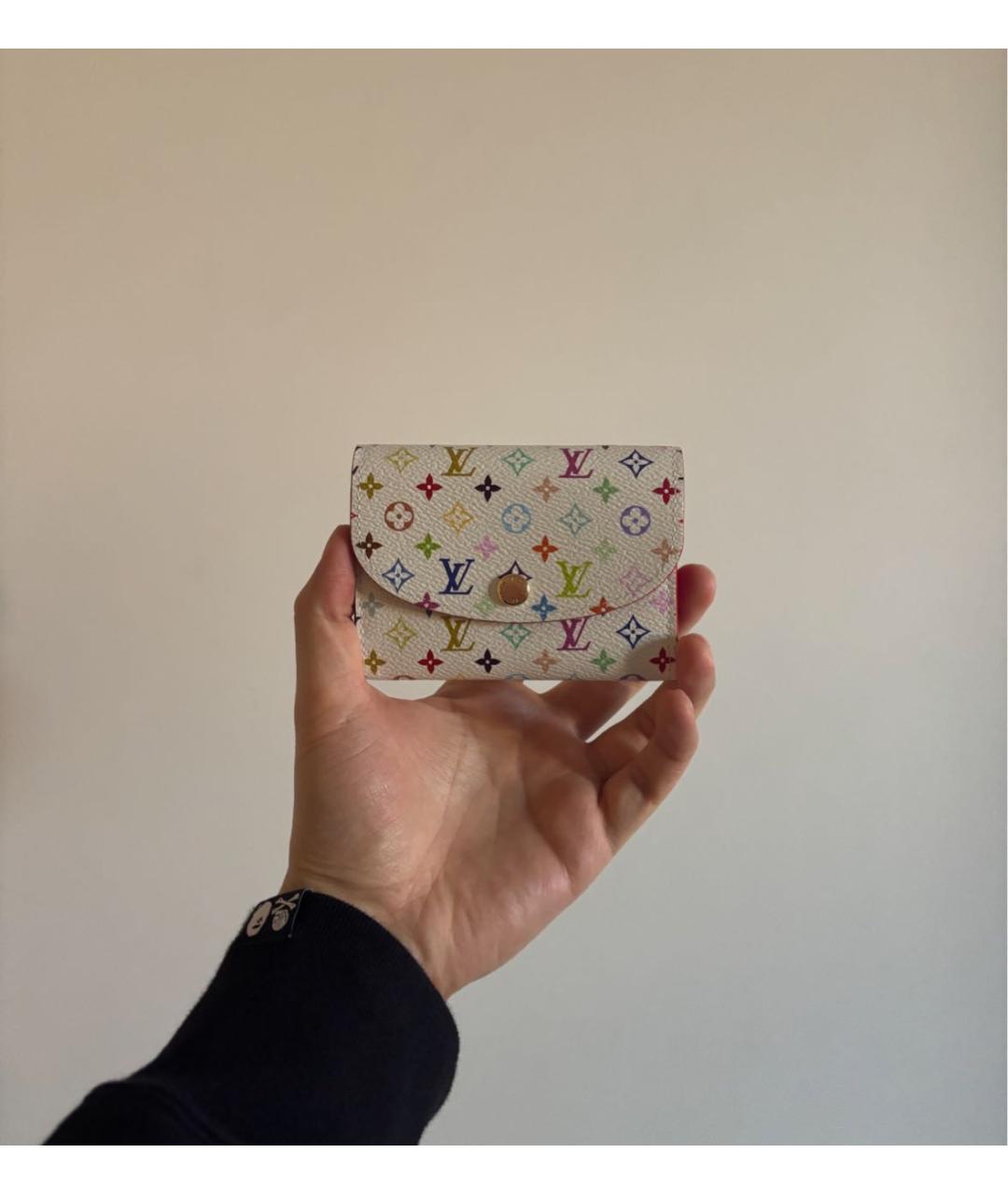 LOUIS VUITTON Белый кошелек, фото 5