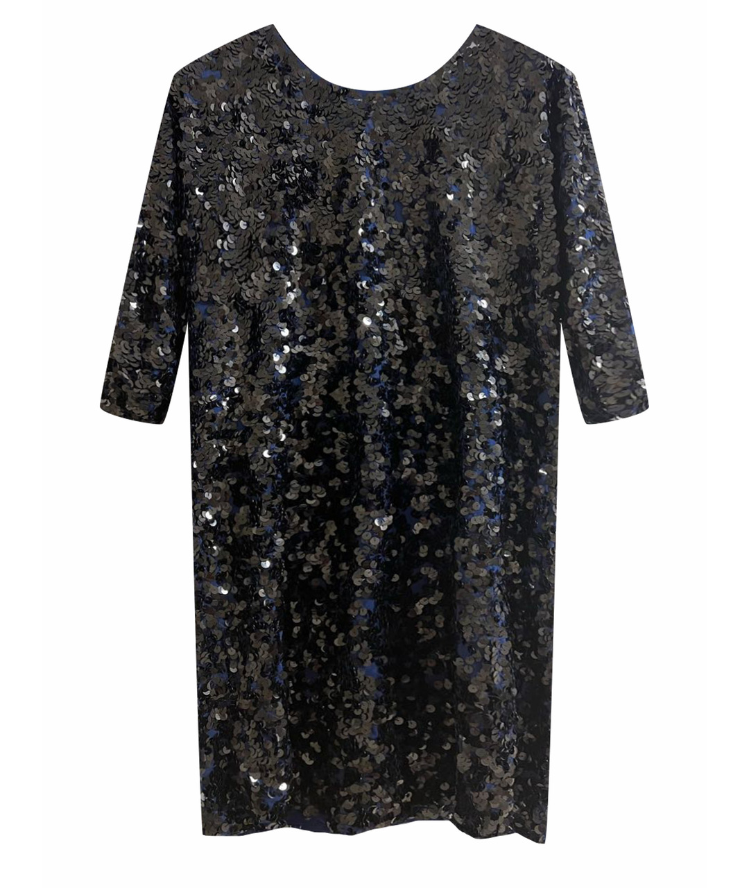 MARC CAIN Темно-синее синтетическое повседневное платье, фото 1