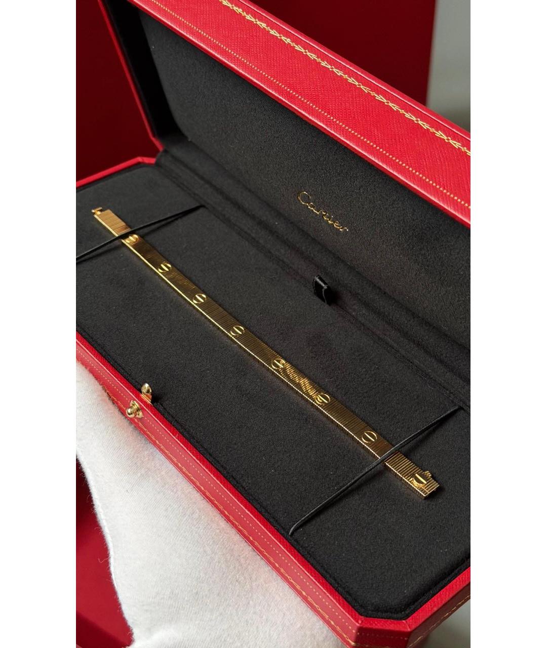 CARTIER Золотой браслет из желтого золота, фото 2