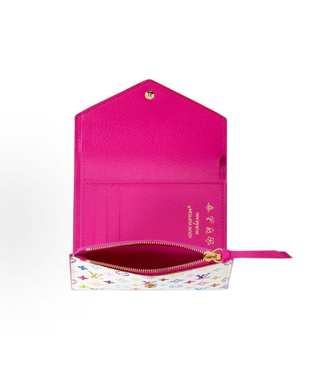 LOUIS VUITTON Белый кошелек, фото 4