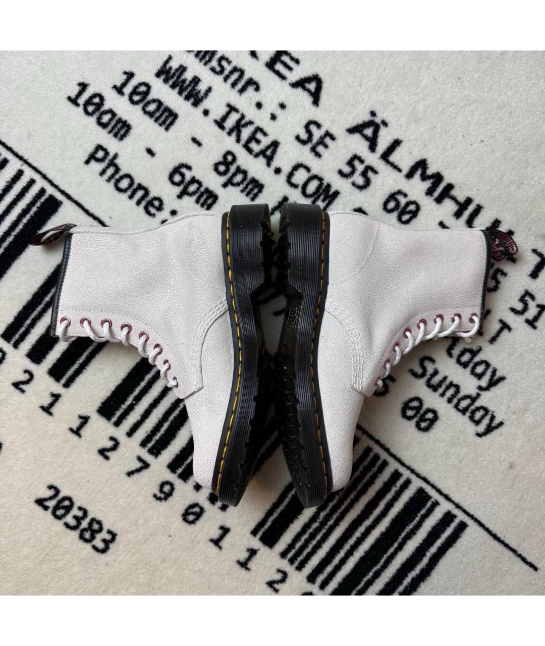 DR. MARTENS Белые ботинки, фото 3