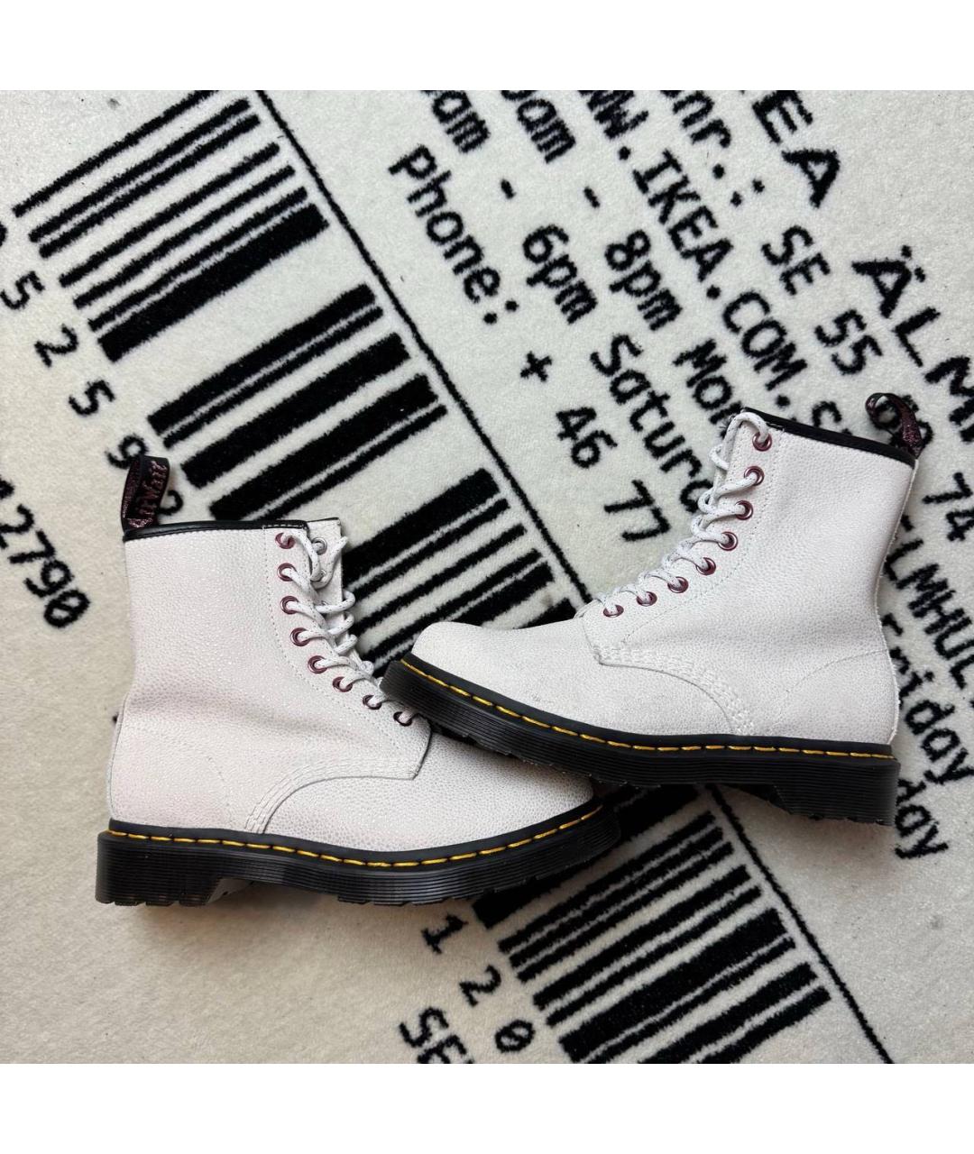 DR. MARTENS Белые ботинки, фото 6