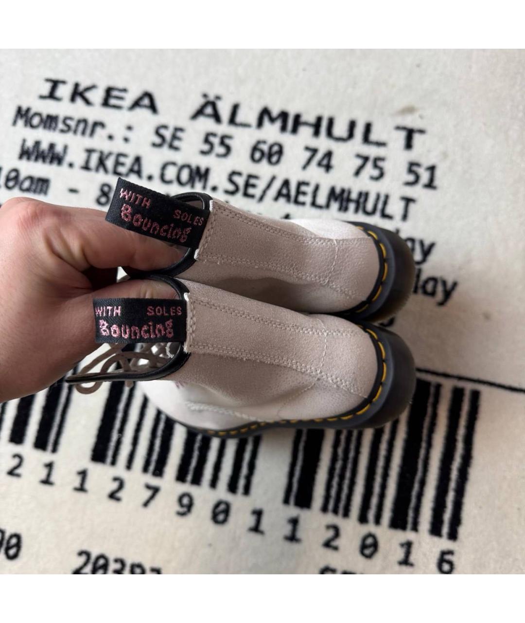 DR. MARTENS Белые ботинки, фото 4