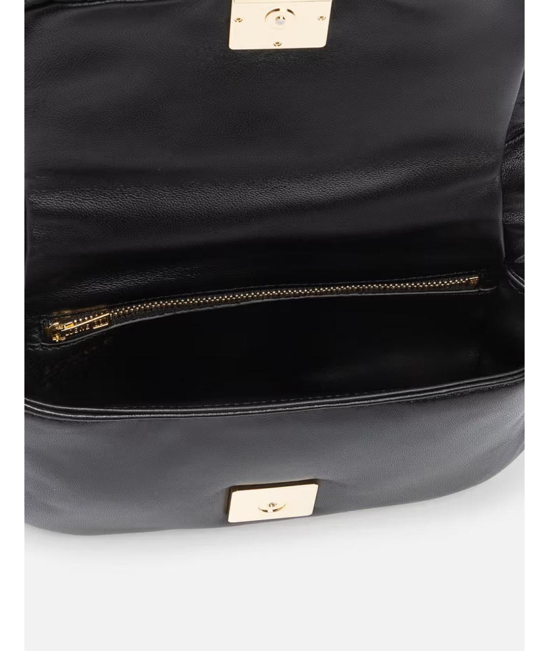 LOEWE Черная кожаная сумка через плечо, фото 2