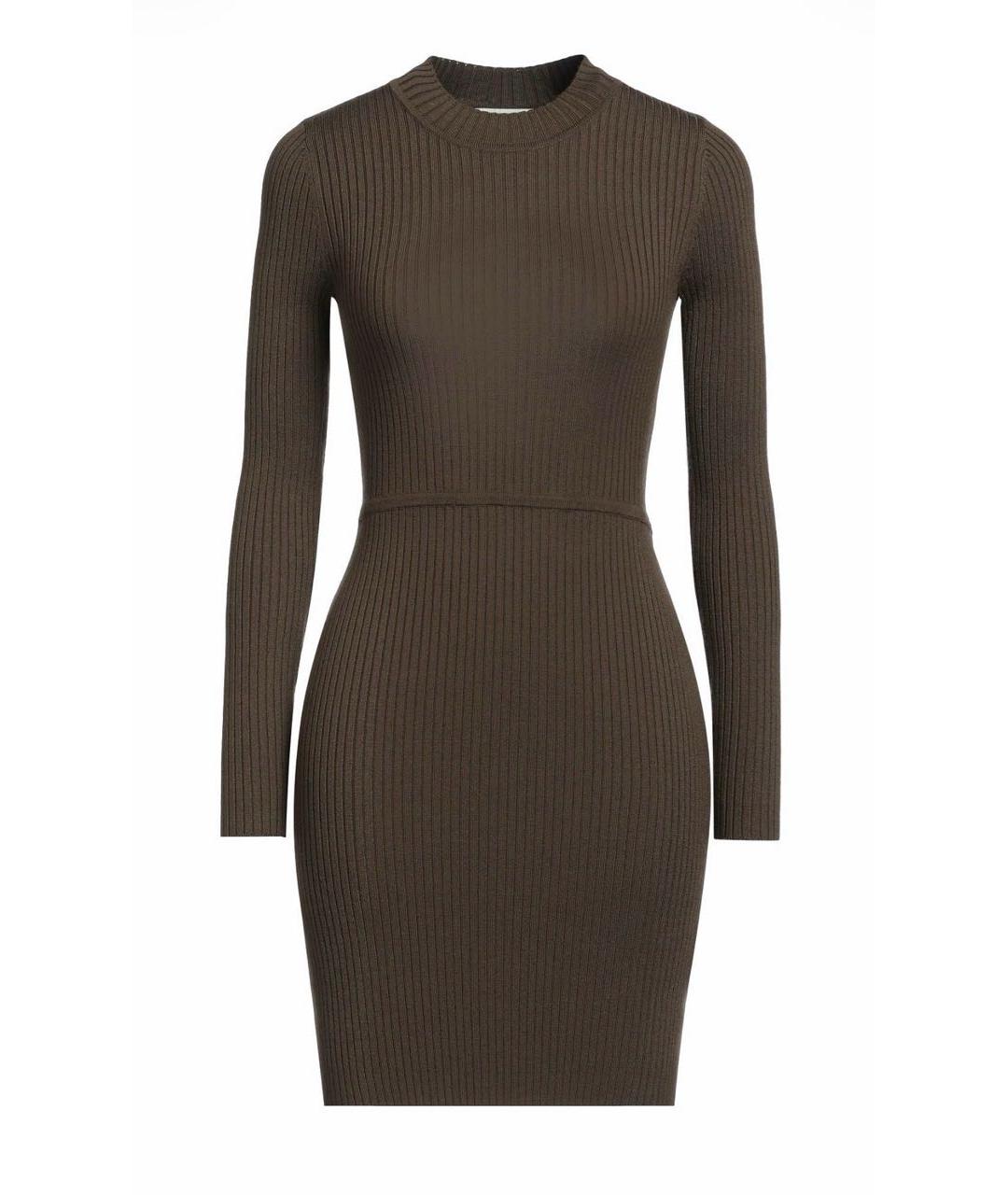 SANDRO Хаки платье, фото 1