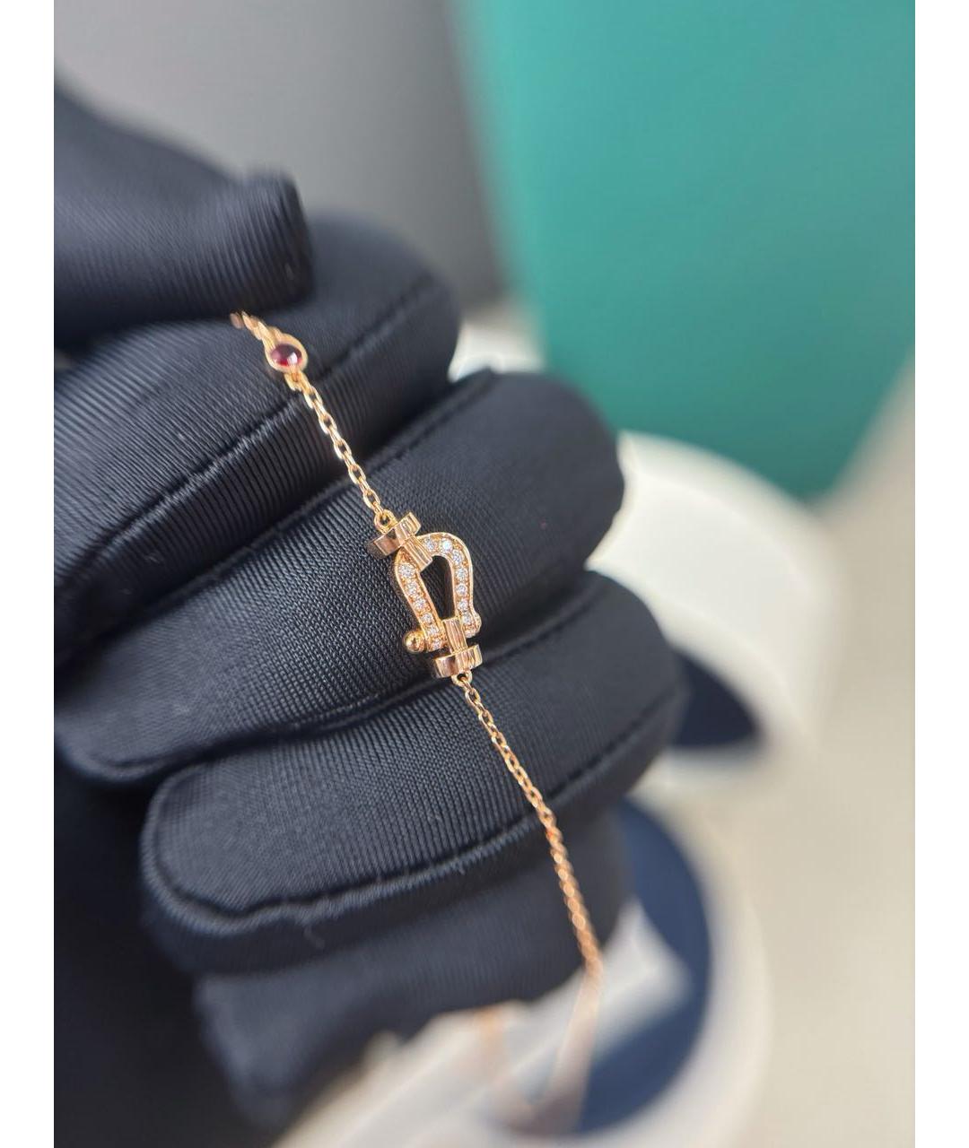 FRED Розовое колье из розового золота, фото 4