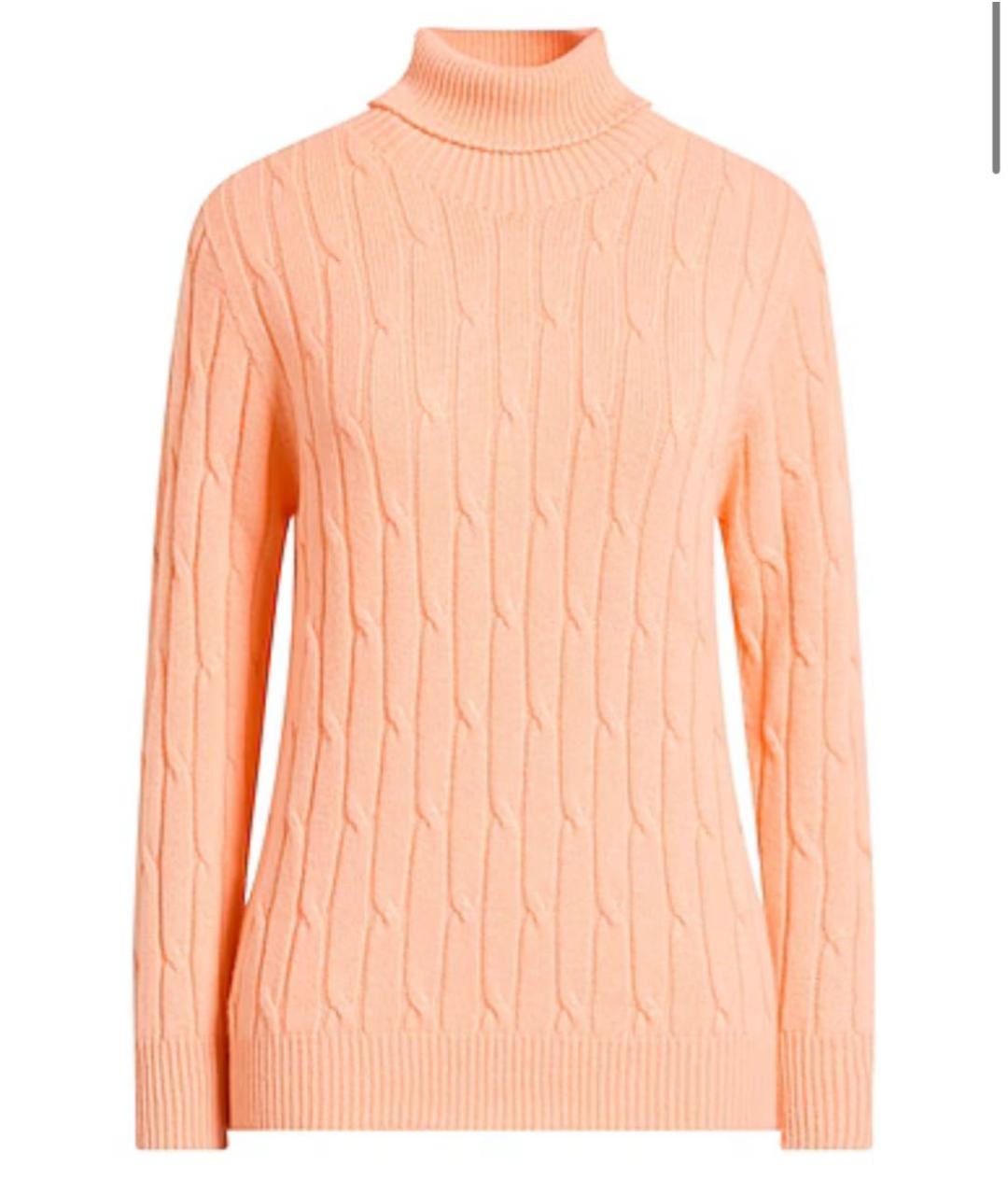 PESERICO Оранжевый шерстяной джемпер / свитер, фото 9