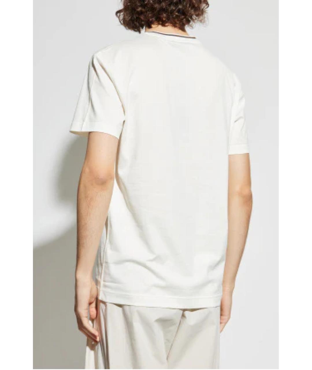 DOLCE&GABBANA Белая хлопковая футболка, фото 3