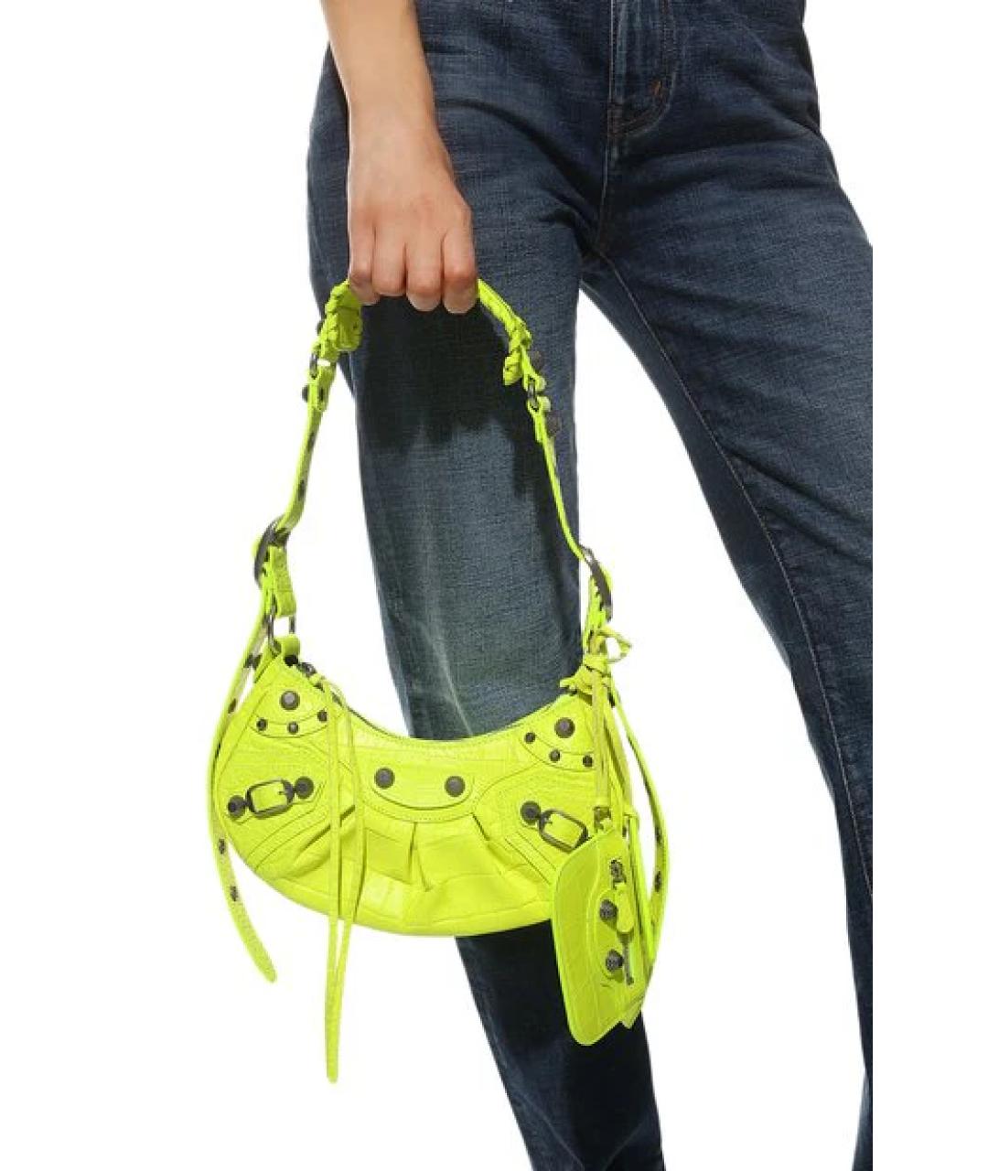 BALENCIAGA Кожаная сумка через плечо, фото 2