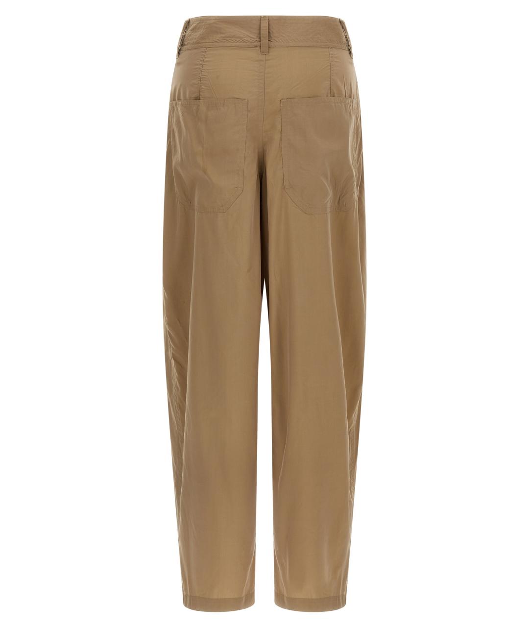 ISABEL MARANT Бежевые прямые брюки, фото 2