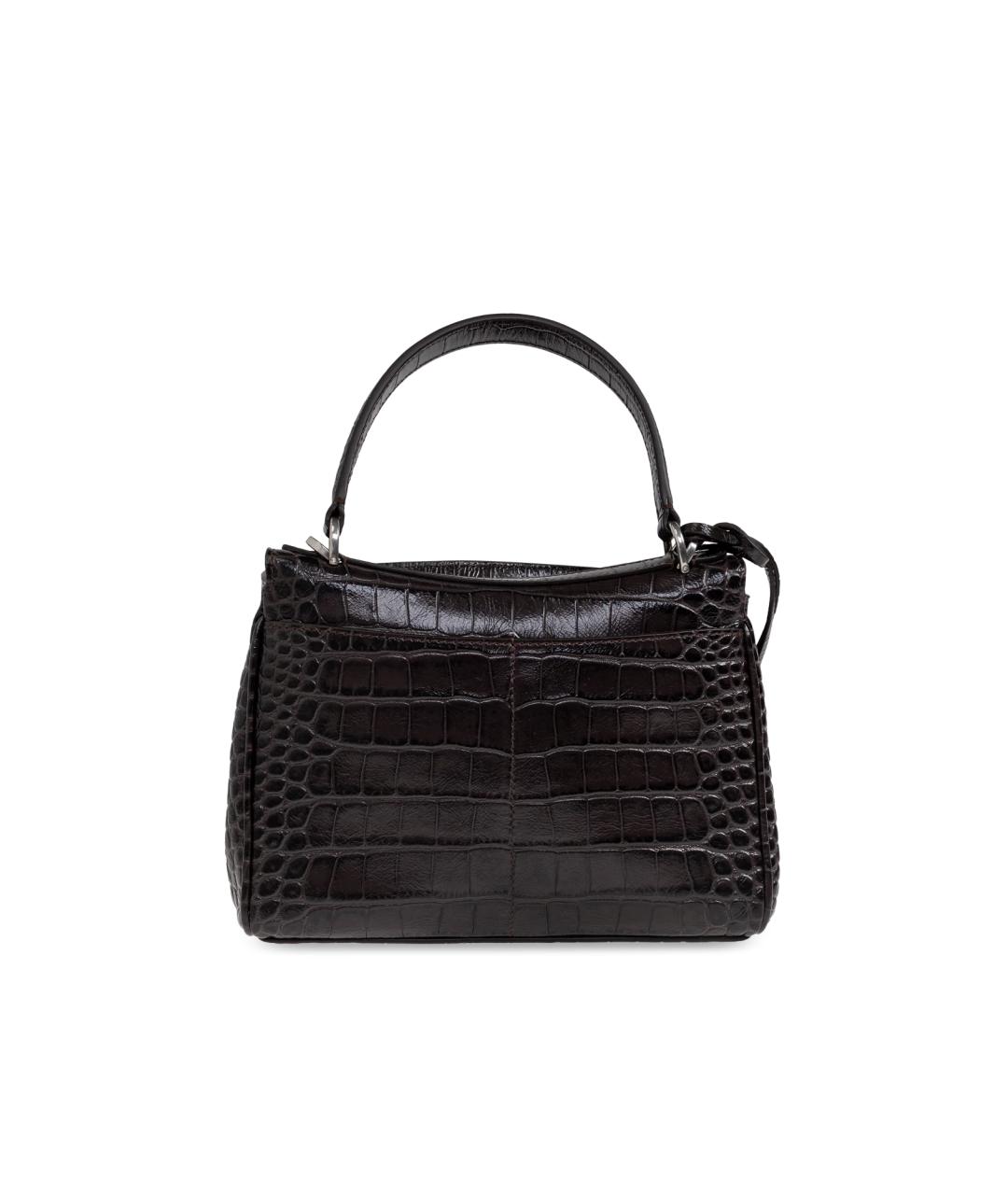 BALENCIAGA Коричневая кожаная сумка тоут, фото 3