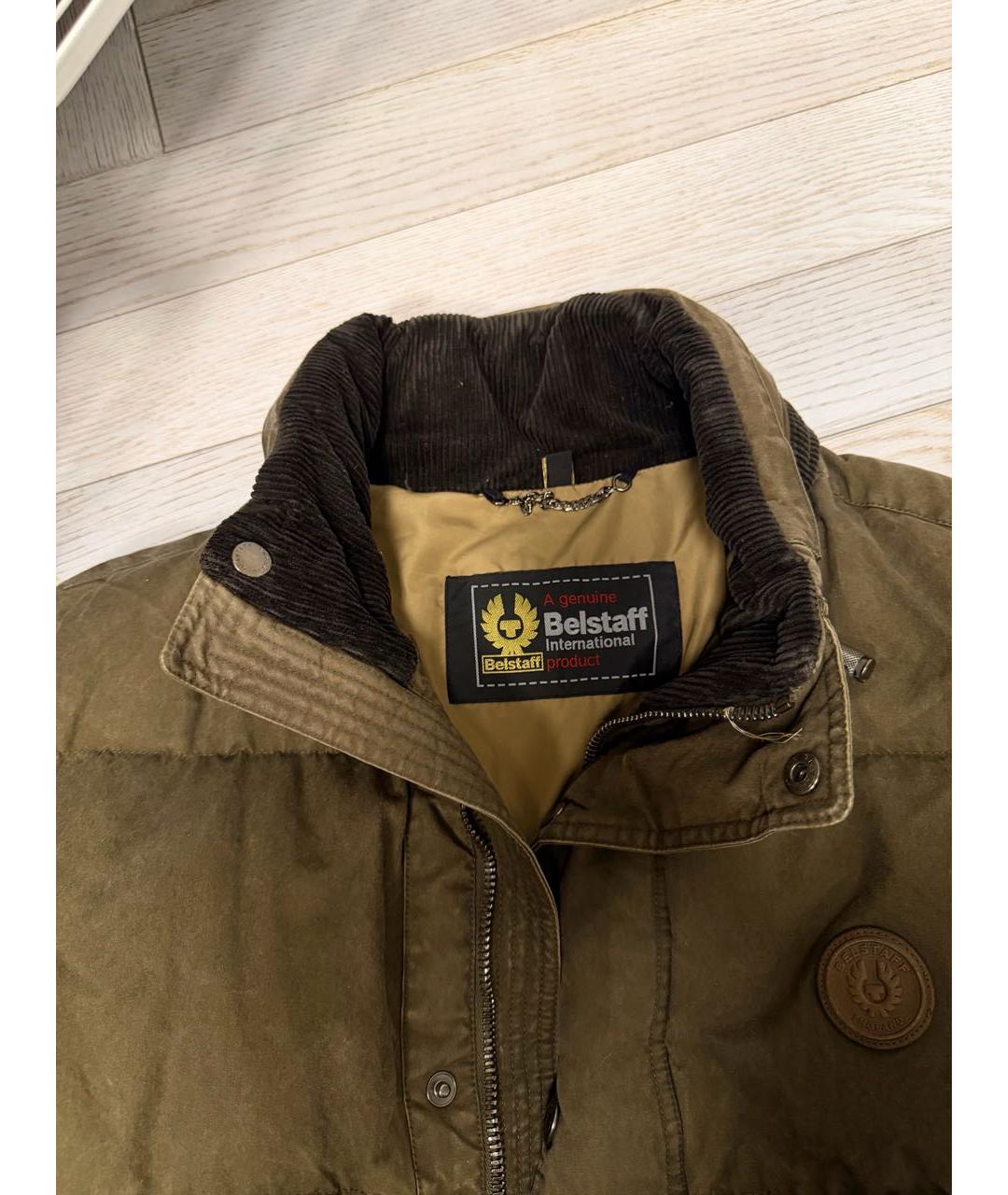 BELSTAFF Хаки полиэстеровая куртка, фото 3