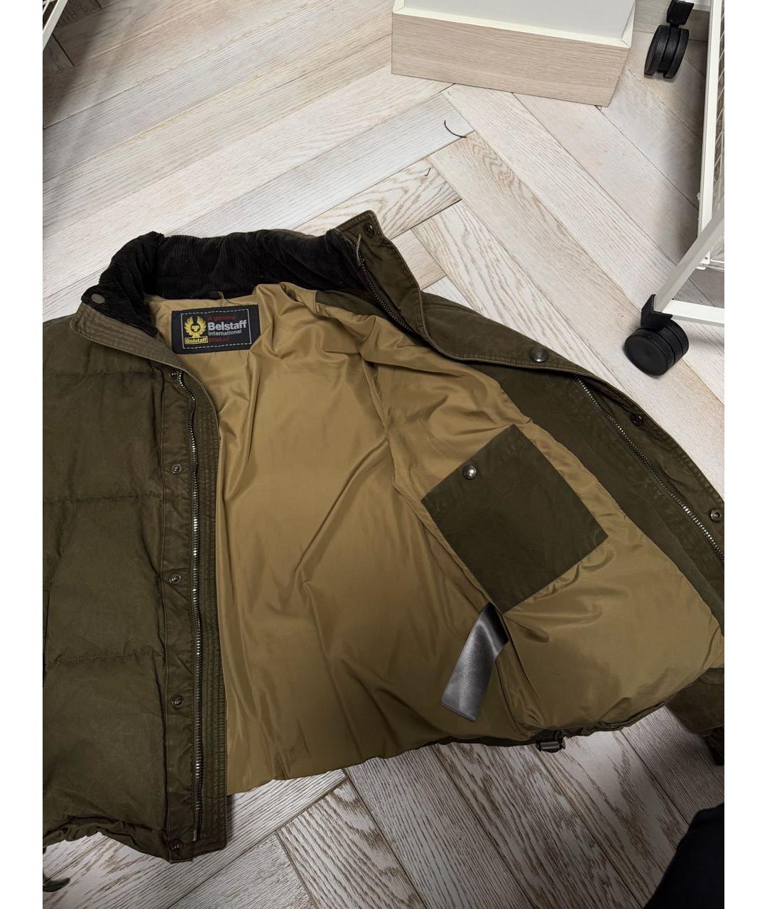 BELSTAFF Хаки полиэстеровая куртка, фото 4