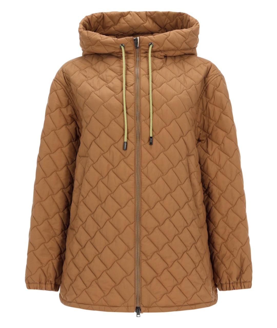 HERNO Коричневая полиамидовая куртка, фото 1