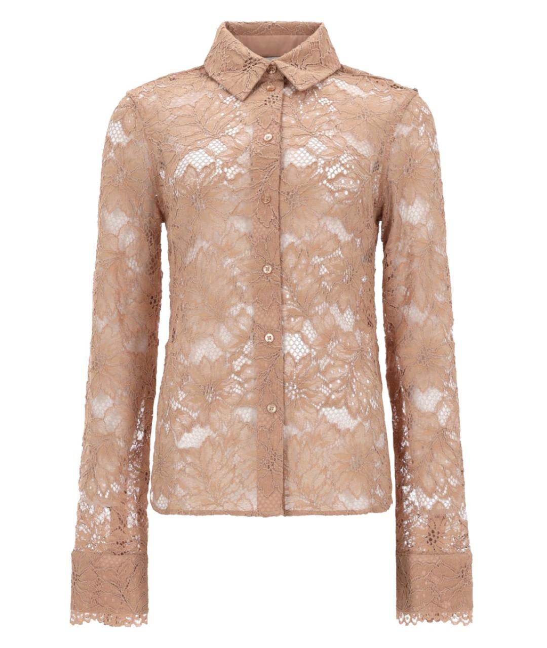 SPORTMAX Розовая полиэстеровая рубашка, фото 1