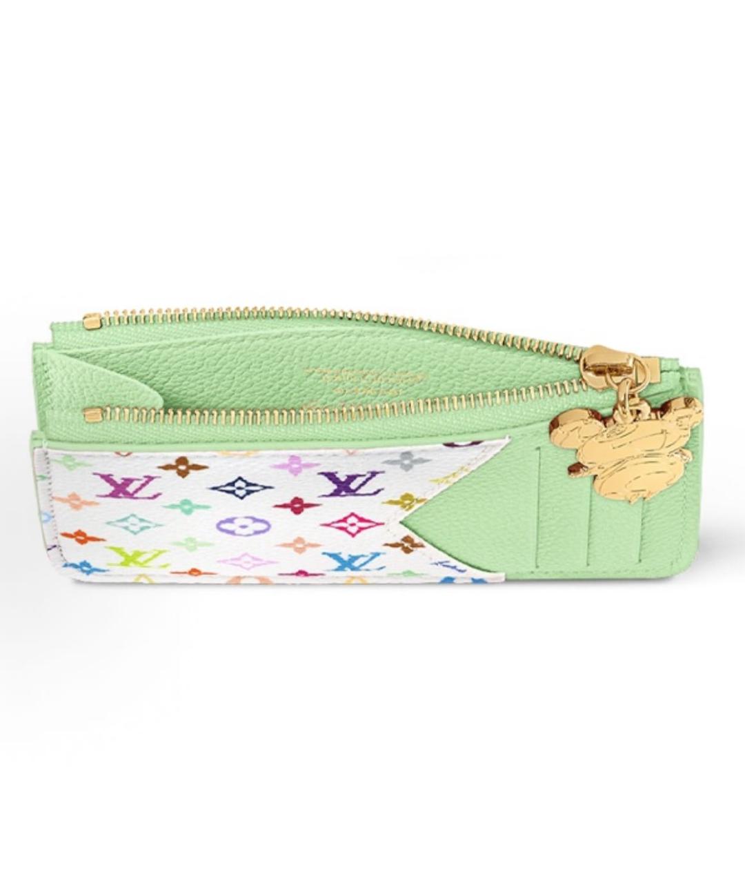 LOUIS VUITTON Салатовый кардхолдер, фото 4