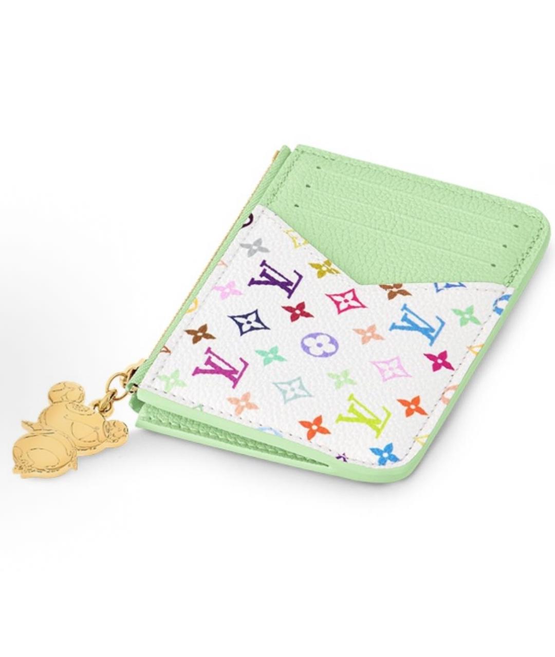 LOUIS VUITTON Салатовый кардхолдер, фото 5
