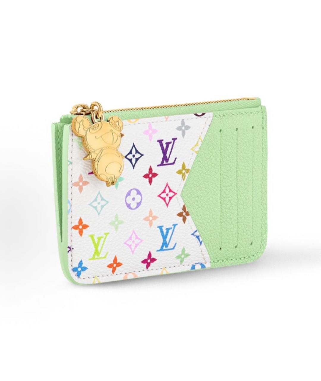 LOUIS VUITTON Салатовый кардхолдер, фото 2