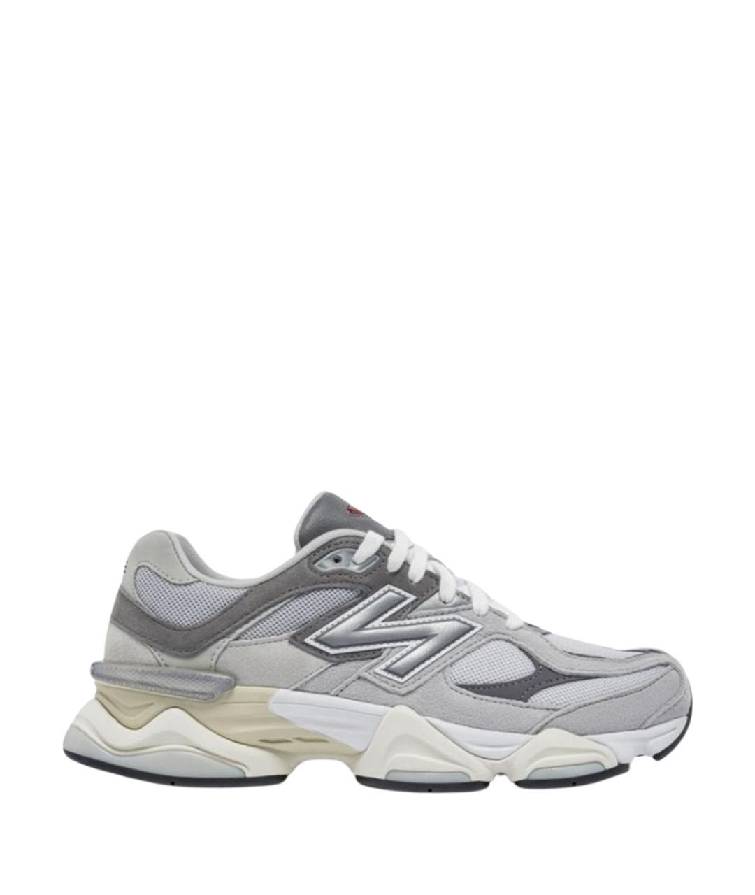 NEW BALANCE Серые замшевые кроссовки, фото 1