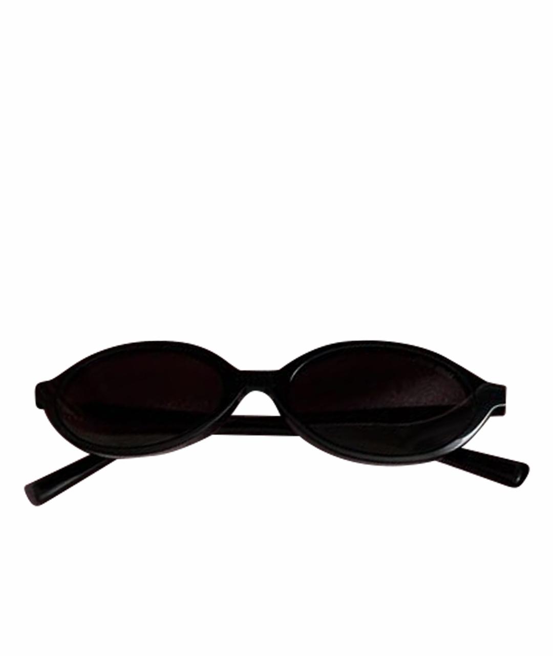 MIU MIU Черные пластиковые солнцезащитные очки, фото 1