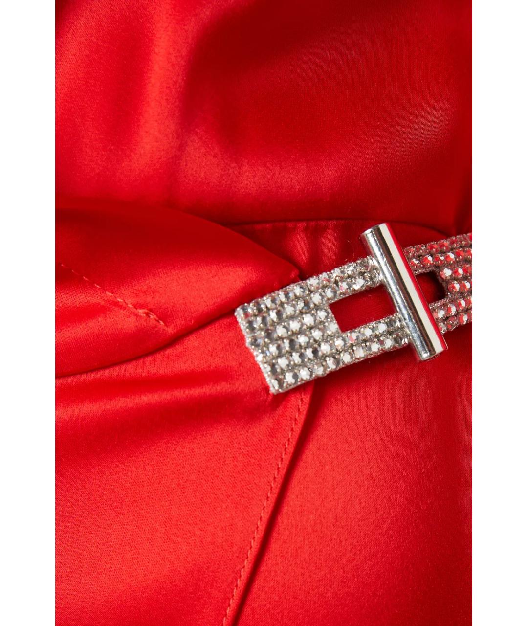 DAVID KOMA Красное коктейльное платье, фото 5