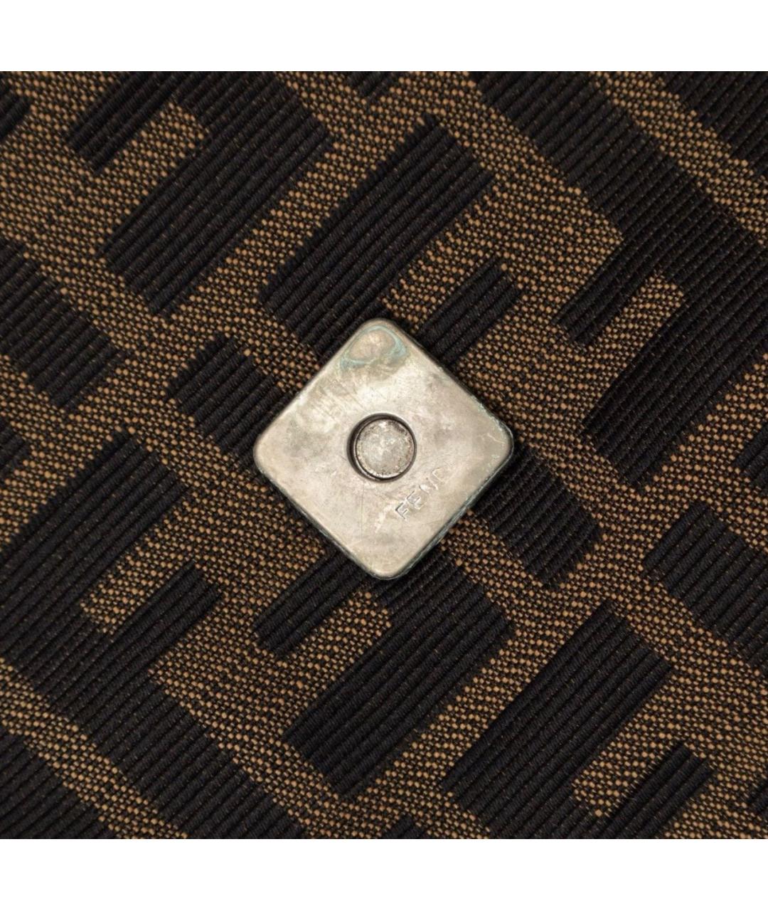 FENDI Коричневая сумка через плечо, фото 6