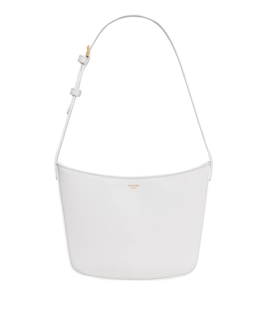 CELINE Белая сумка через плечо из искусственной кожи, фото 1