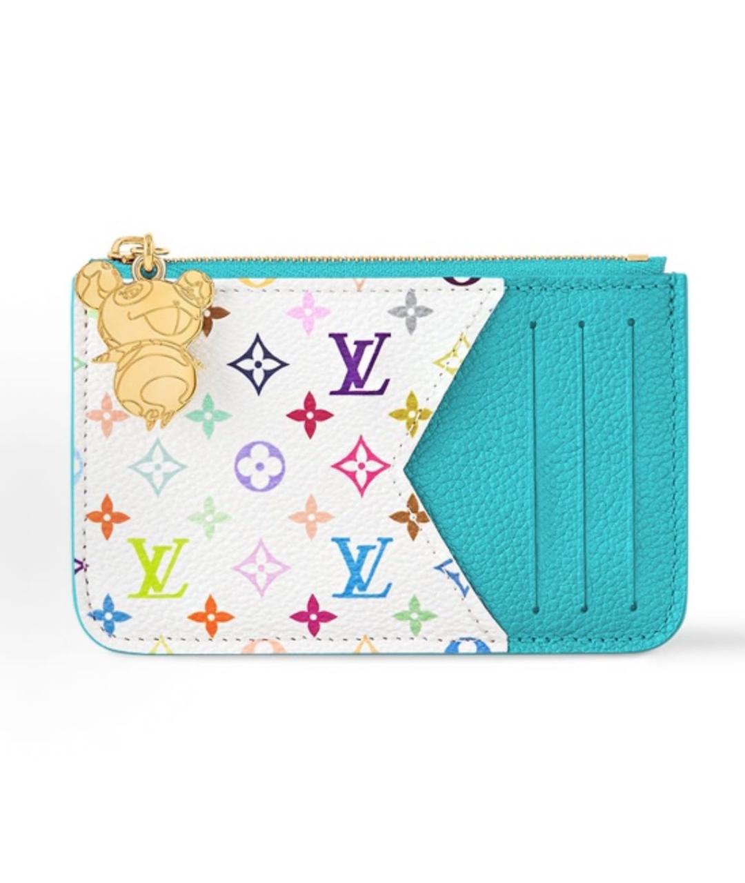 LOUIS VUITTON Синий кардхолдер, фото 5