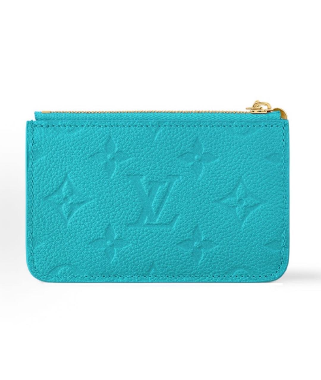 LOUIS VUITTON Синий кардхолдер, фото 3