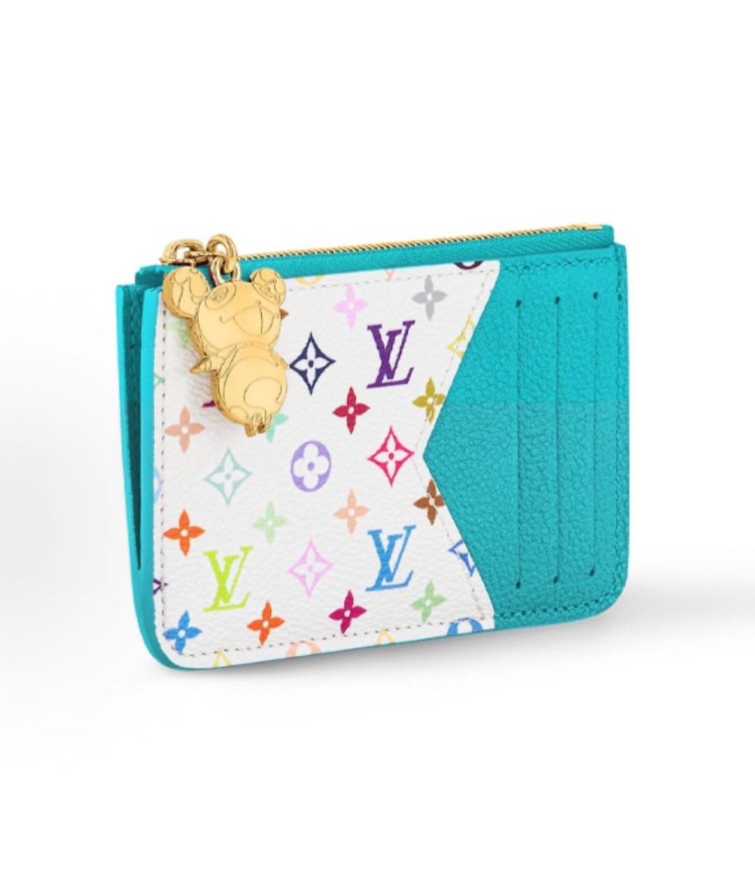 LOUIS VUITTON Синий кардхолдер, фото 2