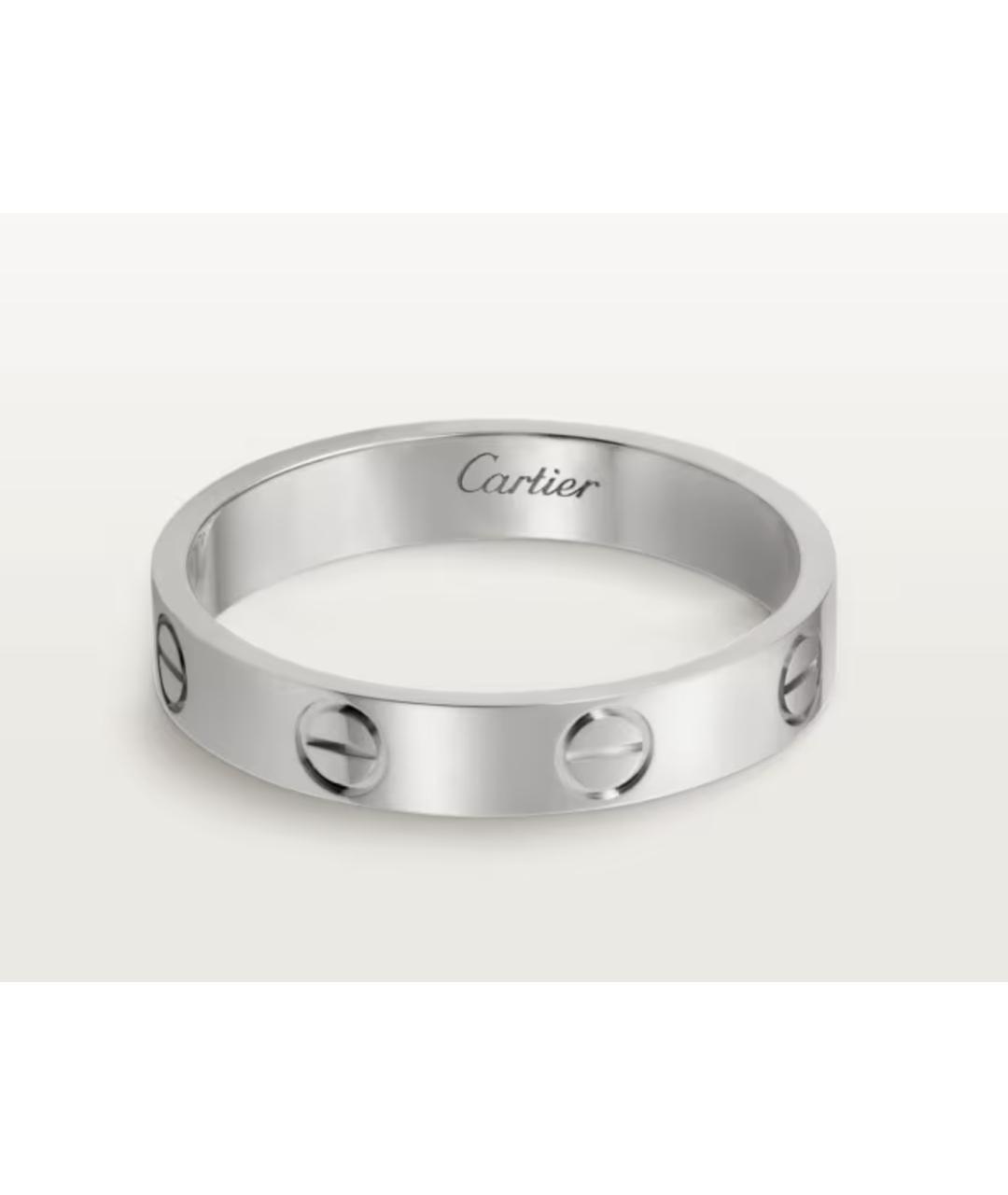 CARTIER Белое кольцо из белого золота, фото 8