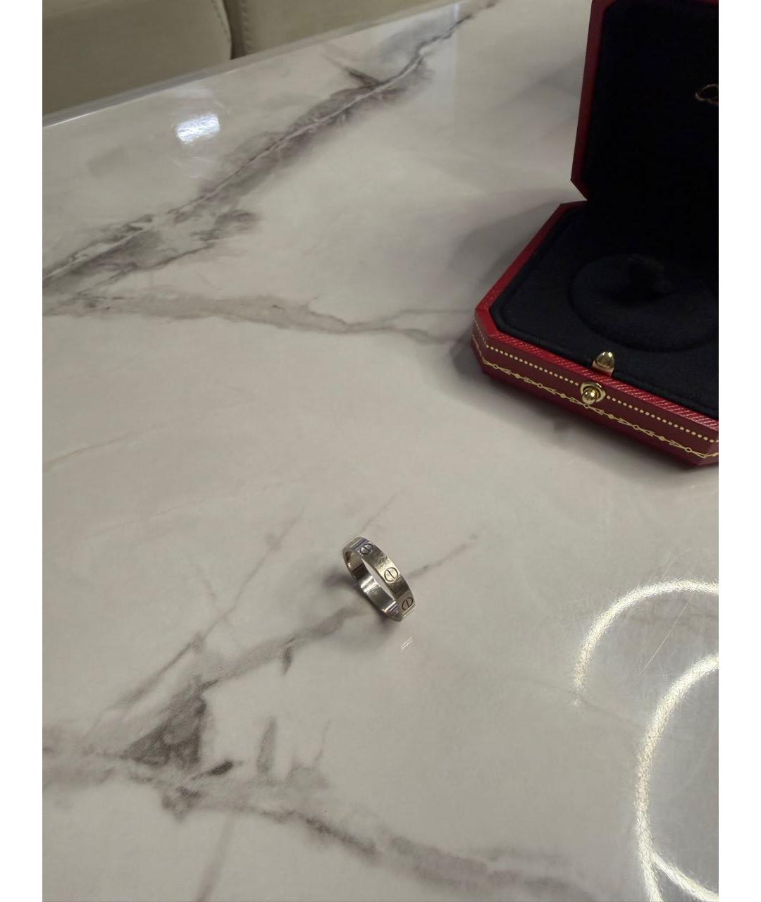 CARTIER Белое кольцо из белого золота, фото 2