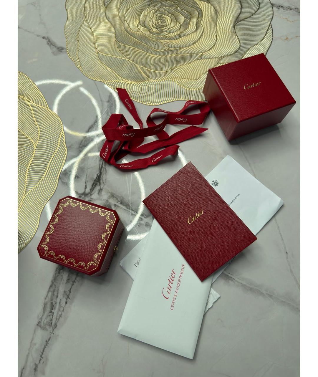 CARTIER Белое кольцо из белого золота, фото 6