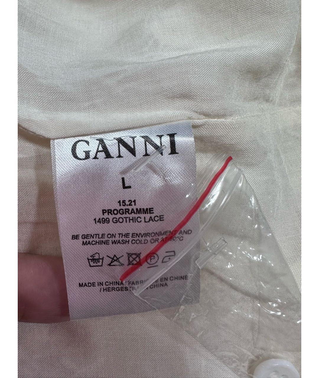 GANNI Хлопковое повседневное платье, фото 6