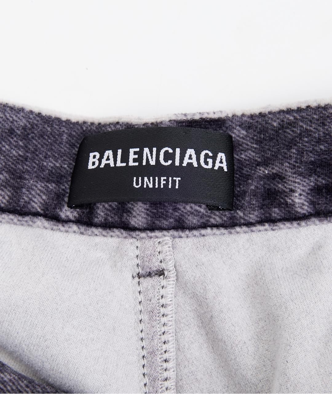 BALENCIAGA Черные хлопковые джинсы клеш, фото 5