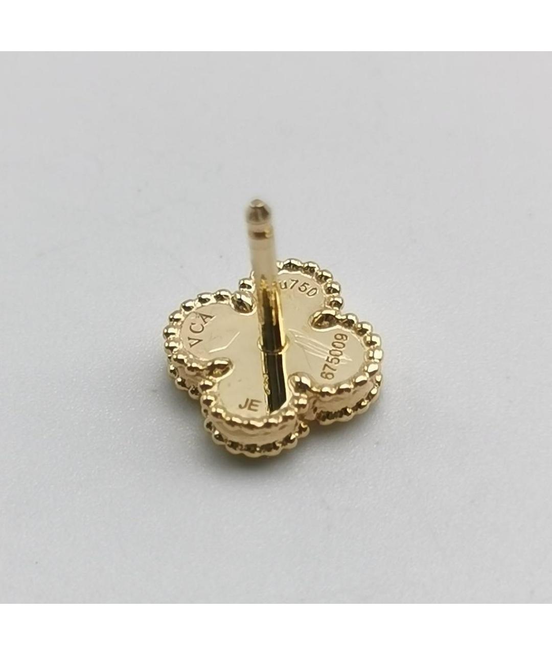 VAN CLEEF & ARPELS Золотые серьги из желтого золота, фото 4