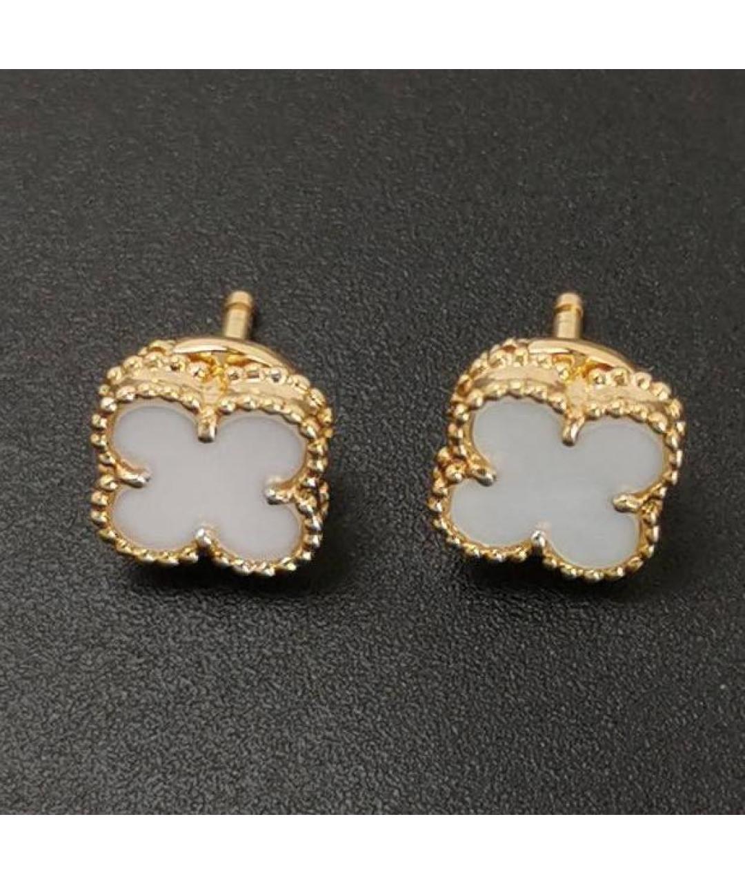 VAN CLEEF & ARPELS Золотые серьги из желтого золота, фото 3