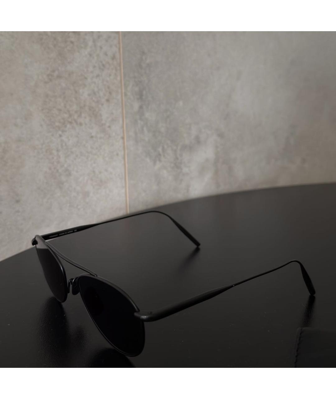 BYREDO Черные металлические солнцезащитные очки, фото 2