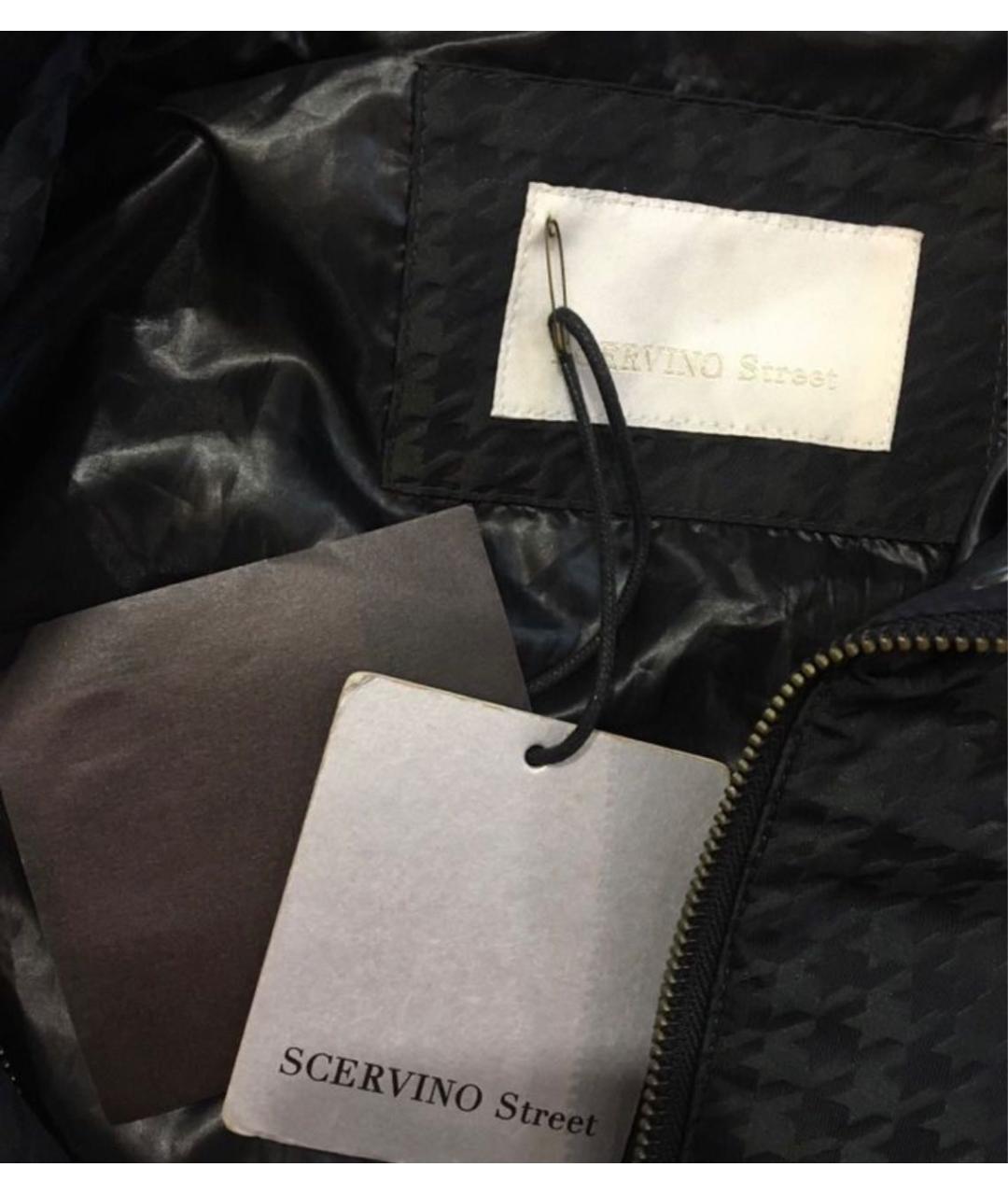 ERMANNO SCERVINO Серая полиэстеровая куртка, фото 6