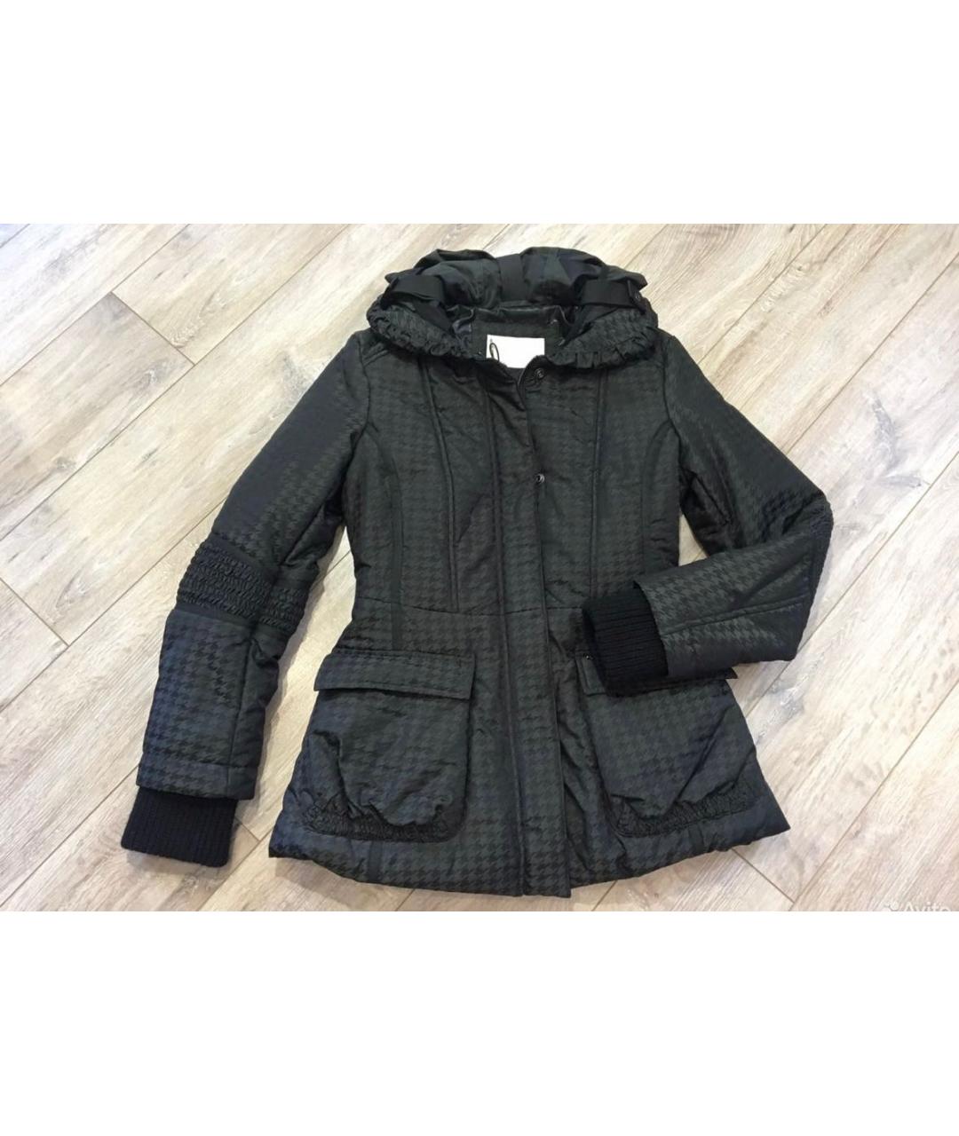 ERMANNO SCERVINO Серая полиэстеровая куртка, фото 4