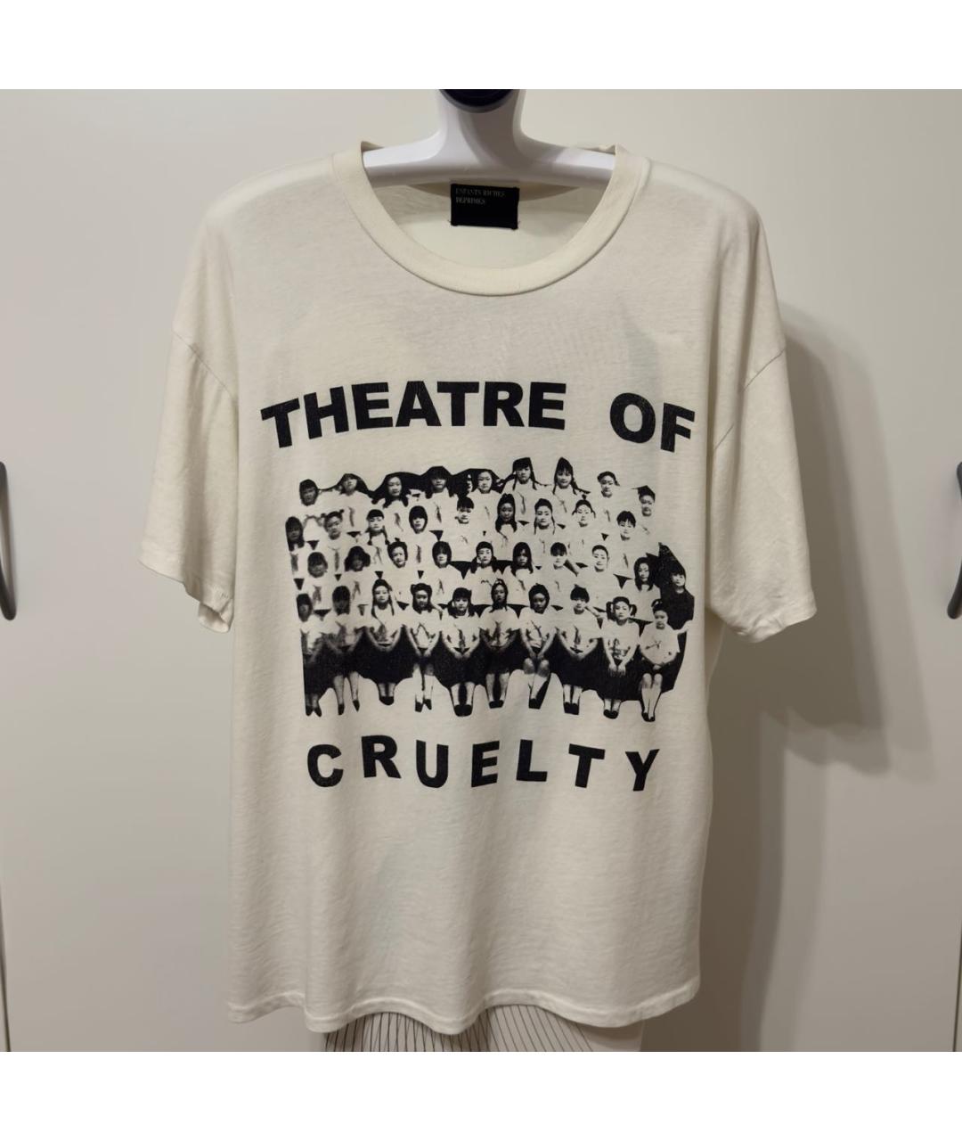 Enfants Riches Déprimés Бежевая хлопковая футболка, фото 7