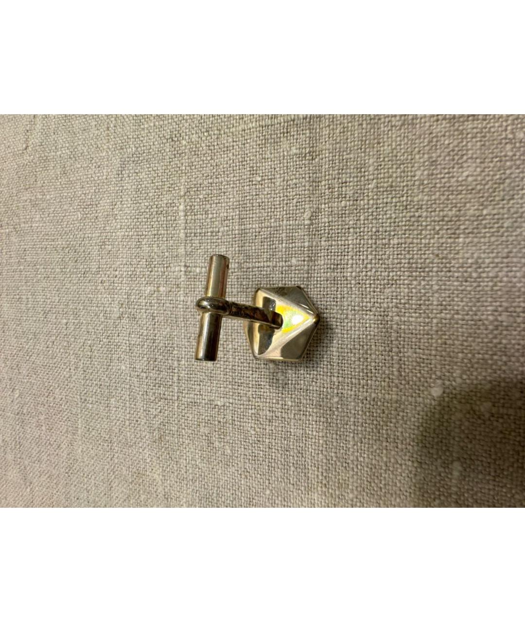 HERMES Серебряные серебряные запонки, фото 2