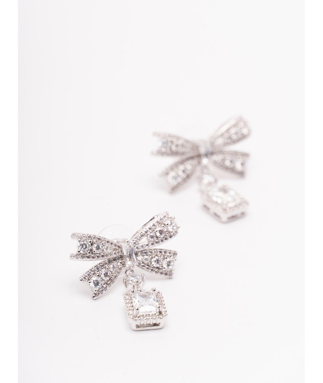 SELF-PORTRAIT Серебряные металлические серьги, фото 3