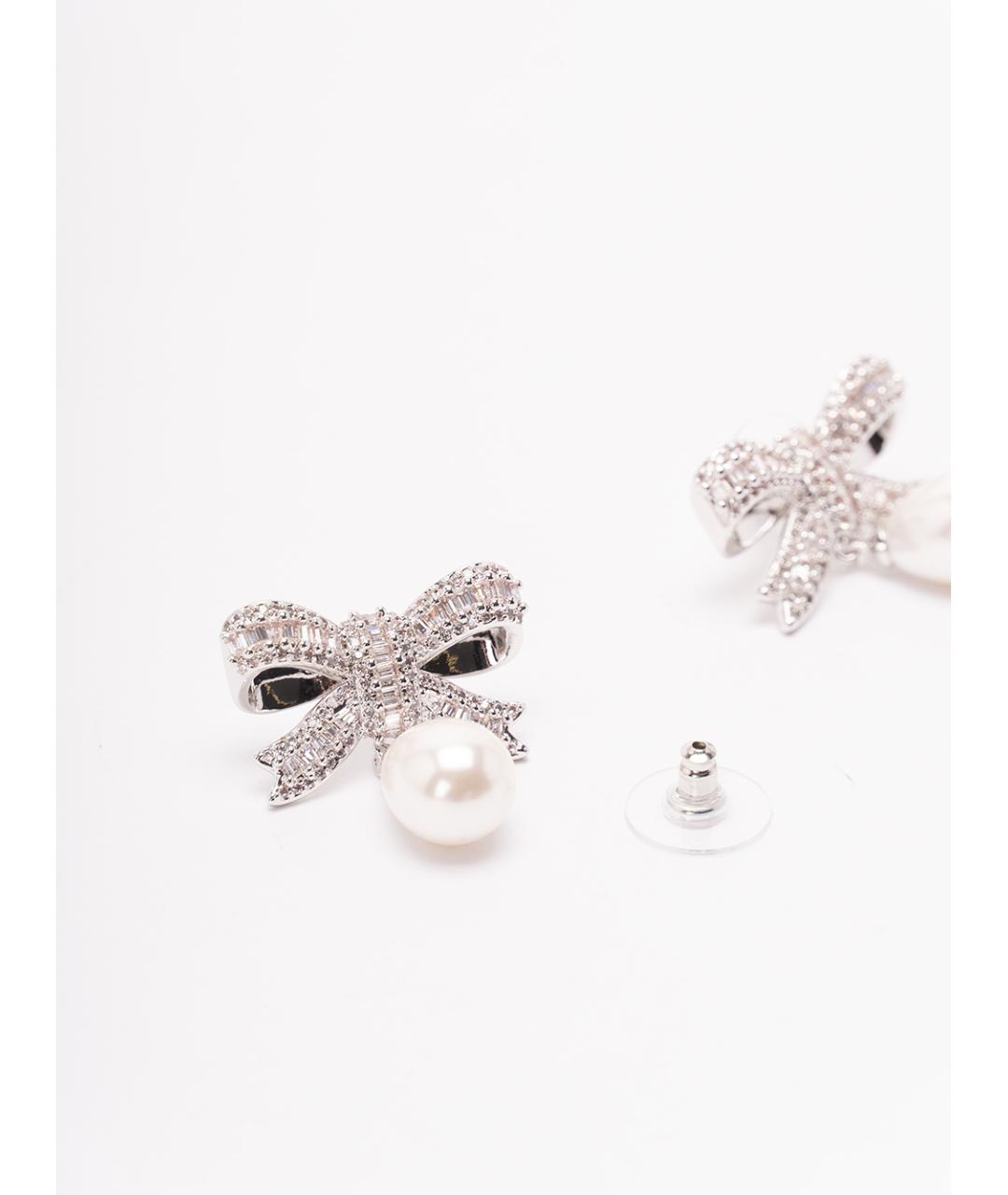 SELF-PORTRAIT Серебряные металлические серьги, фото 3