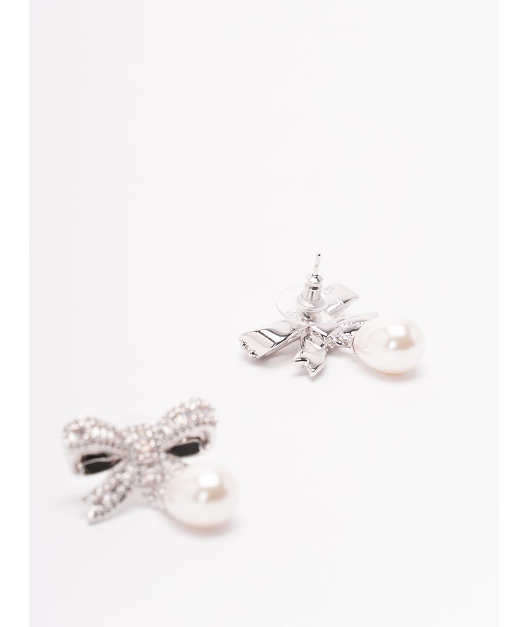 SELF-PORTRAIT Серебряные металлические серьги, фото 2