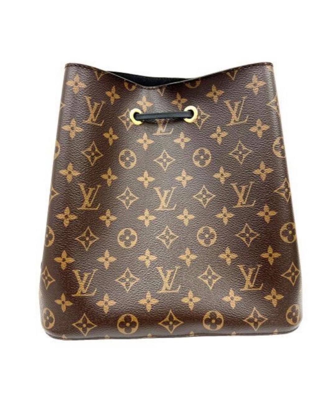 LOUIS VUITTON Коричневая сумка тоут, фото 3