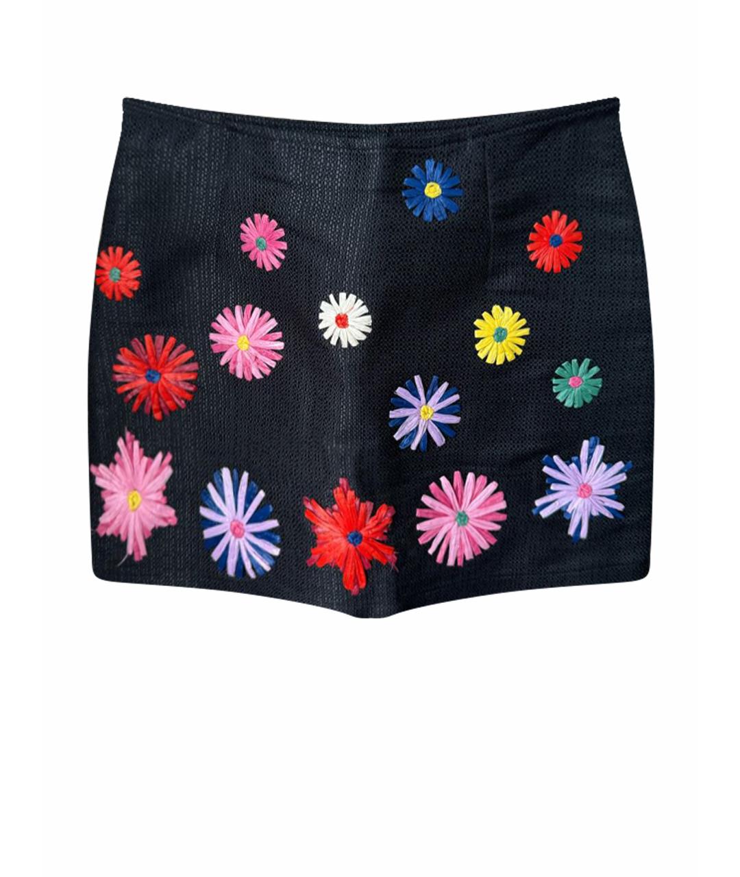 MOSCHINO JEANS Черная юбка мини, фото 1