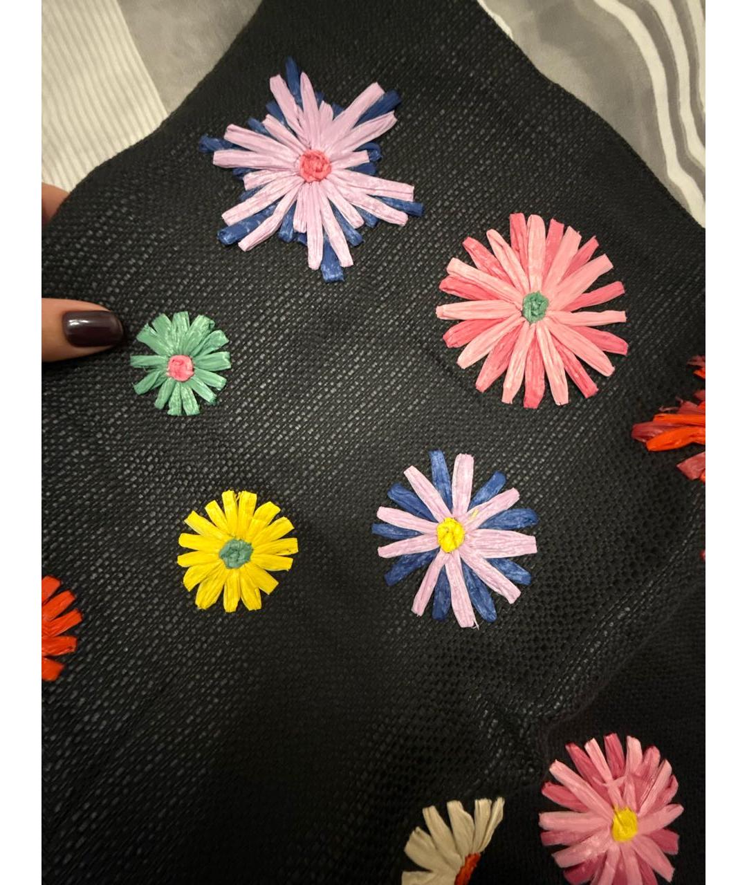 MOSCHINO JEANS Черная юбка мини, фото 5