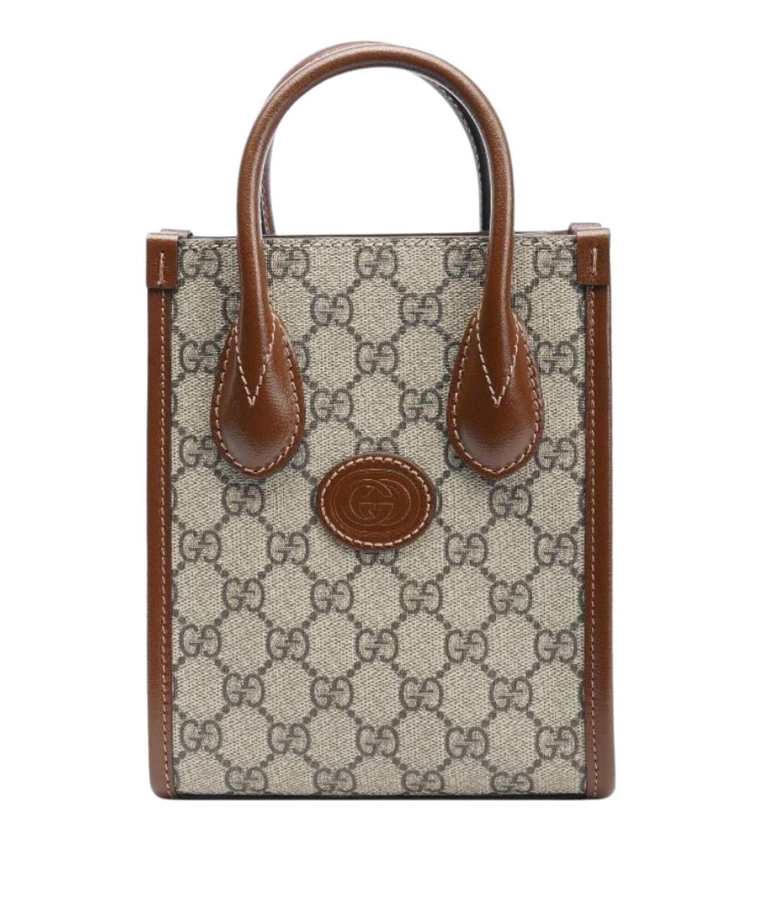 GUCCI Бежевая сумка через плечо, фото 1